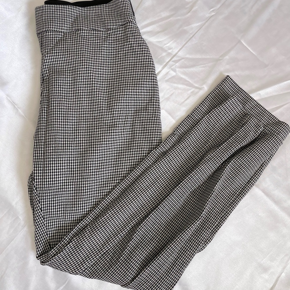 A New Day Black and White Houndstooth Pants